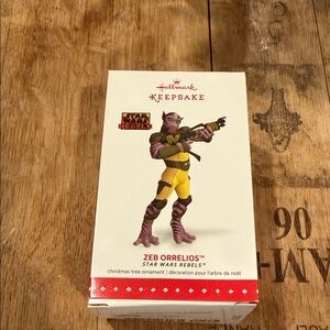 Hallmark Keepsake Zeb Orrelios Ornament 2015 Star Wars
